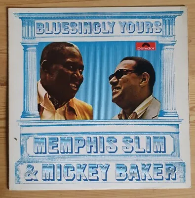 Memphis Slim & Mickey Baker Bluesingly Yours UK Vinyl LP Polydor 623263 1968 • $37.89