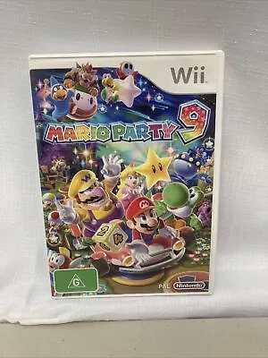 Mario Party 9 - Nintendo Wii Game PAL  Manual Included VGC Disc - FREE POSTAGE • $75.95