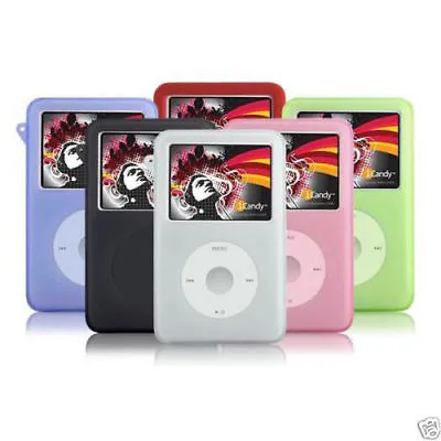 Silicone Skin Cover Case For IPod Classic 7th 160GB/120GB/80GB Video 5th/30GB • $6.63