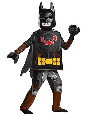 Batman Deluxe Lego Movie 2 Minifigure DC Superhero Child Boys Costume • $115.95