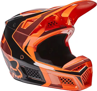 $489.95 • Buy Fox Racing V3 RS MIRER HELMET (Fluorescent Orange) 28028-824