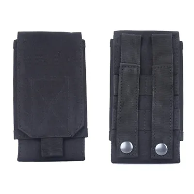 Tactical Molle Pouch EDC Utility Gadget Belt Waist Bag Phone Holster Holder Bag • $8.99