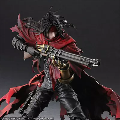 Play Arts Kai Final Fantasy VII Vincent Valentine PVC Action Figure New In Box • $59.50