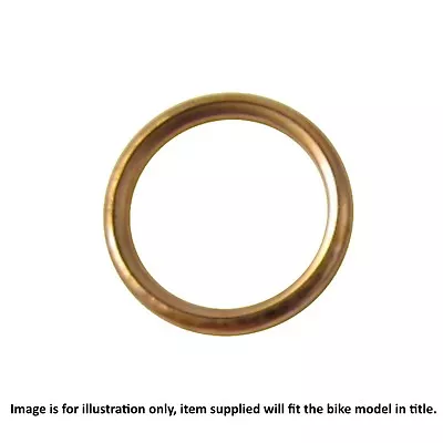 Honda MTX 125 RWE (Disc) 1985 Replacement Copper Exhaust Gasket • £4.99