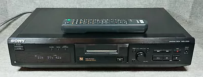 Sony MiniDisc Deck MDS-JE330 & Remote - Tested - Working - Recorder / Player • $160