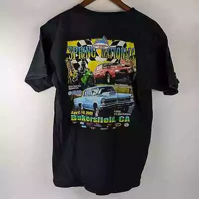 Vtg 2009 West Coast Hot Rod Association Spring Nationals Mens Tshirt Car Racing • $40