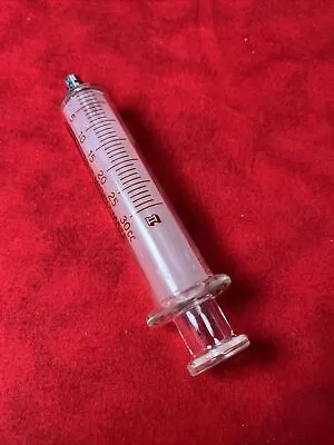 Popper & Sons Perfektum 30cc Glass Syringe Micro-Mate Interchangeable 30cc(13a) • $21.25