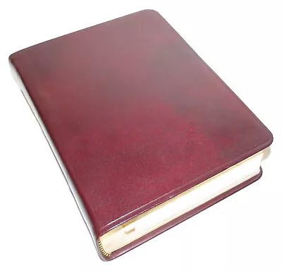 2007 Red Invecchiato Leather THE HOLY BIBLE Church Employee Gift - Mormon / LDS • $79.99