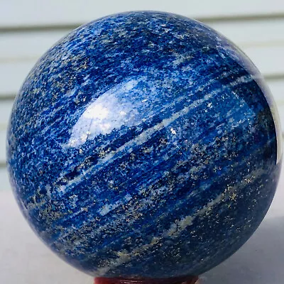 553g  Natural Lapis Lazuli Jasper Quartz Sphere Crystal Ball Reiki Healing • $0.99