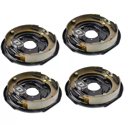 Upgraded 4PCS Electric Brake Assembly - Dexter Compatible - 7000 Lbs Axle H07 CA • $176.85