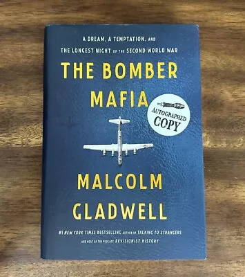The Bomber Mafia By Malcolm Gladwell (2021 Hardcover) SIGNED - FREE SHIPPING • $29.69
