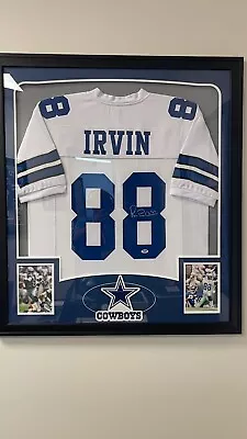 Dallas Cowboys Michael Irvin Framed Jersey • $450