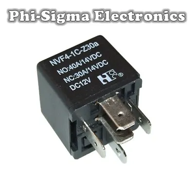 £3.84 • Buy 12V Standard Automotive Relay - 5 Pin - NO/NC Changeover Contacts (SPDT)