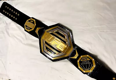 UFC Legacy Championship Title Belt 2mm Brass Gold Adult Size Replica Belt • $120