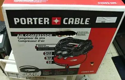 New Porter Cable C2002 6 Gallon 150 Psi Pancake Air Compressor 120v 2906048 • $161.99