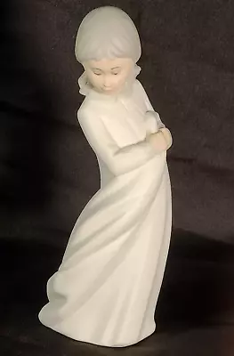 Zaphir By Lladro - SHY GIRL Porcelain Figurine - Matte Finish - Made In Spain • $19.99