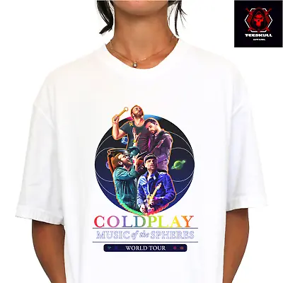 Coldplay / Music Of The Spheres World Tour Band Tee Unisex T-SHIRT S-3XL 🤘 • $38