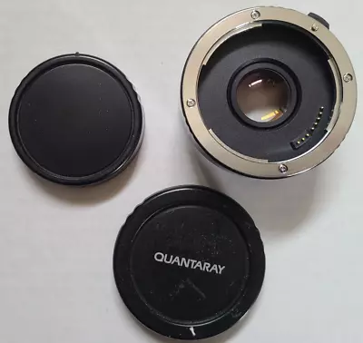 Quantaray 2X Auto Focus Teleconverter For Canon EF Mount • $49.99