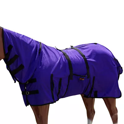 80RS Hilason Uv Protect Mesh Bug Mosquito Horse Fly Sheet Summer Spring Purple • $49