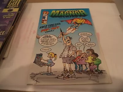 Malibu Comics The Mighty Magnor #1 1993!  POP-OUT COVER B7 • $6.95