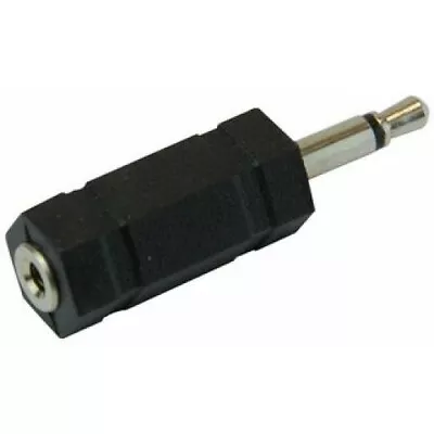 Quality 2.5 Mm Mono Jack Socket To 3.5 Mm Mono Jack Plug Adaptor - 100791 • £6.96