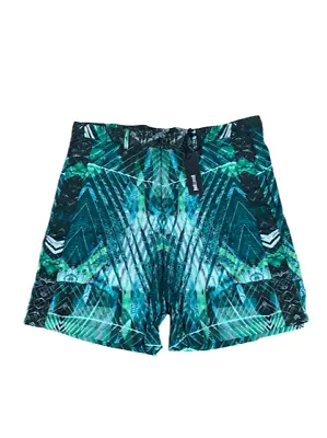 Just Cavalli Men's Shorts Wild Safari Printed Light Canvas Shorts Size 52 • £42.74