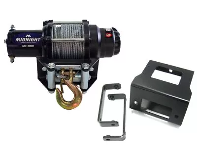 Viper 50 Ft Winch 3000 Lb Steel W/ Mount For Polaris Sportsman 570 2011-20 • $179.98