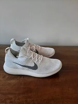 Roshe Two Flyknit V2 White Wolf Grey • $55