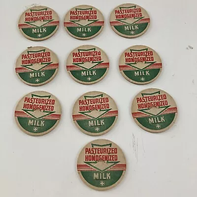 Vintage Paper Milk Bottle Caps • $4.99