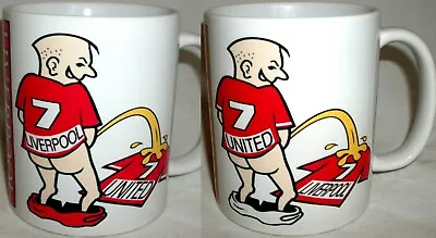 Funny Wee On Liverpool United  Tea Mug Football Fan Manchester Shirt Rivalry  • £12.95