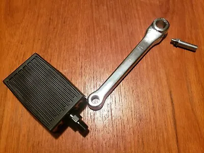 LEFT SIDE PEDAL W/ CRANK ARM And Wedge Pin SCHWINN AIRDYNE Excercise BIKE PARTS • $38.99