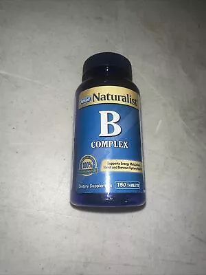 Rexall Naturalist B Complex Dietary Supplement 150 Tab EXP  02/25 • $8.79