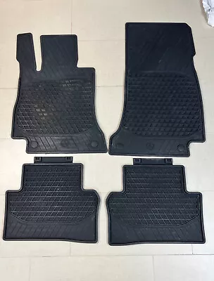 2016-23 Mercedes Benz E-Class OEM Rubber All-Weather Floor Mats Black Set Of 4  • $69