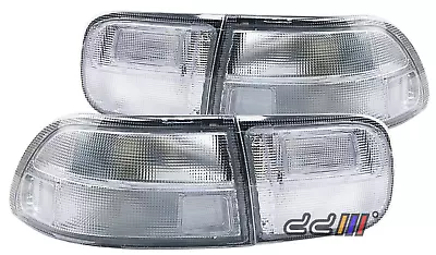 Light Lamp Clear White Rear Tail For Honda Civic Sedan Coupe 2Door 4Door 92-95 • $185.90