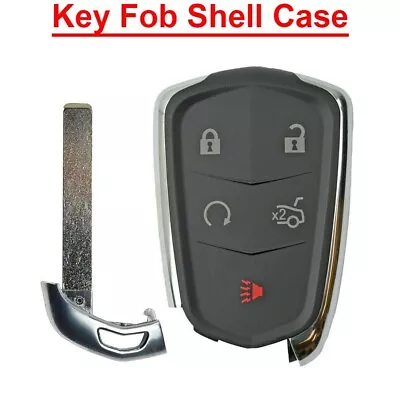 Remote Car Key Fob Shell Case For 2015 2016 2017 2018 2019 Cadillac CTS XTS ATS • $10.88