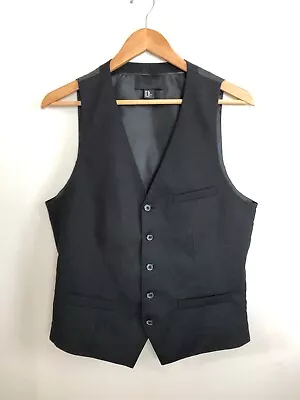 Men's H&M Suit Vest Black Size Medium 2013 Or 2014 Edition • $16