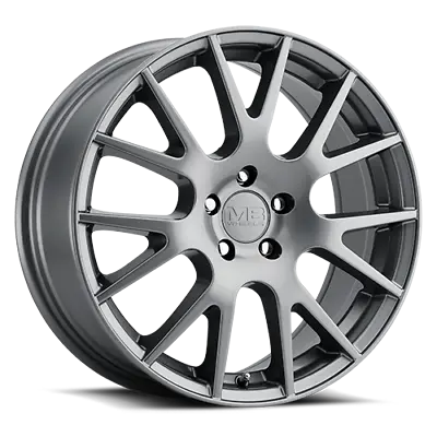 $532 • Buy 4 New 17X7.5 40 5X100 MB Wheels Crux Gray Wheels/Rims 17 Inch 66907