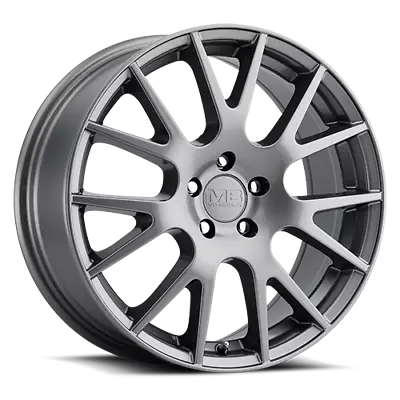 4 New 17X7.5 40 5X100 MB Wheels Crux Gray Wheels/Rims 17 Inch 66907 • $496