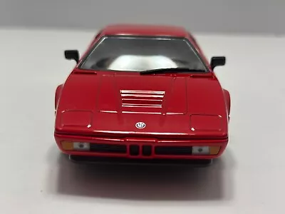 Welly 1:24 1978 BMW M1 Diecast Model Car Red  • $25