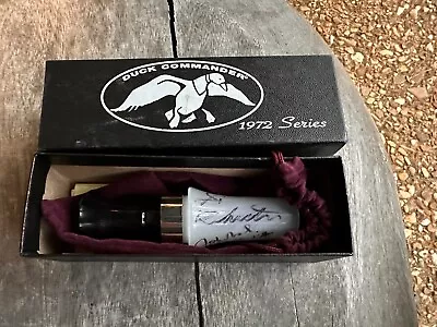 1972 Series Duck Commander Duck Call In Box Signed Si Robertson • $51