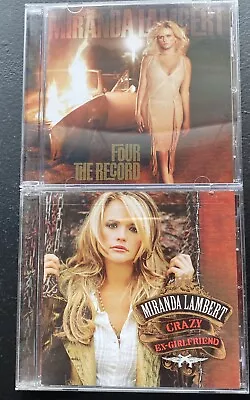 Four The Record & Crazy Ex-girlfriend CD By Miranda Lambert • $4.50