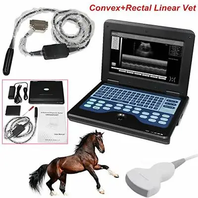 VET Veterinary Portable Digital CMS600P2 Laptop Ultrasound Scanner Convex+rectal • $1649