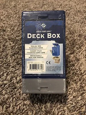 Customizable Deck Box - Blue Fantasy Flight Supply Deck Box BRAND NEW • $13.99