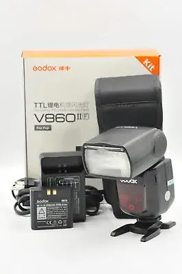 $114.10 • Buy Godox VING V860IIF TTL Li-Ion Flash Kit For Fuji Cameras #014