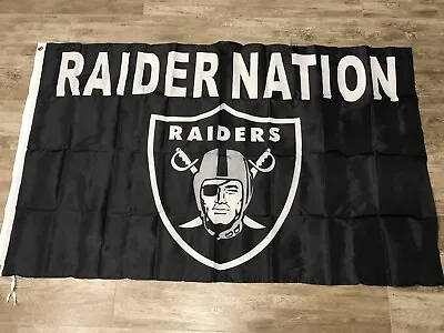 Las Vegas OAKLAND RAIDERS 3X5 Oakland NATION FLAG Same Day Ship From CA Same Day • $19.88