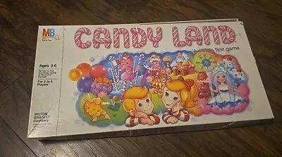 (Missing 1 Card) Vintage 1984 Candy Land Children's Board Game Milton Bradley • $49