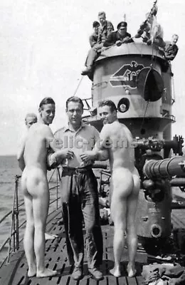 Ww2 Picture Photo German U U-boat Boat Crew Fun 6691 • $5.90