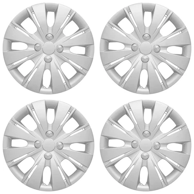 $45.68 • Buy 15  Set Of 4 Wheel Covers Hubcaps Snap On Full Hub Caps Fit R15 Tire & Steel Rim