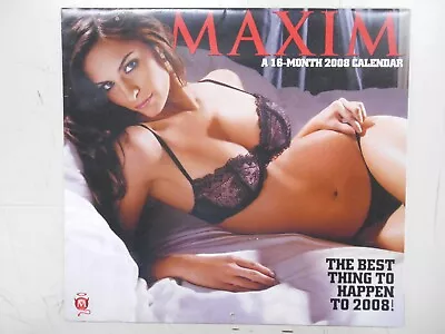 Maxim 2008 Calendar Girls Women Beauties 16 Month • $10