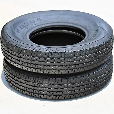 2 Tires Transeagle ST Radial II Steel Belted ST 225/75R15 Load E 10 Ply Trailer • $156.97